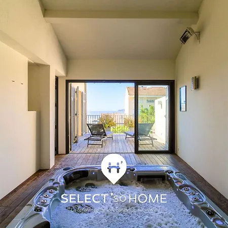 Select'sohome - Pour 8 Avec Jacuzzi, Vue Et Parking A Quelques Pas Du Port Du Lavandou ! - Moun Pantai ヴィラ *