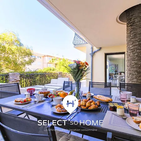 Select'sohome - Pour 8 Personnes Avec Jacuzzi, Vue Et Parking Au Coeur Du Lavandou ! - Moun Pantai Le Lavandou