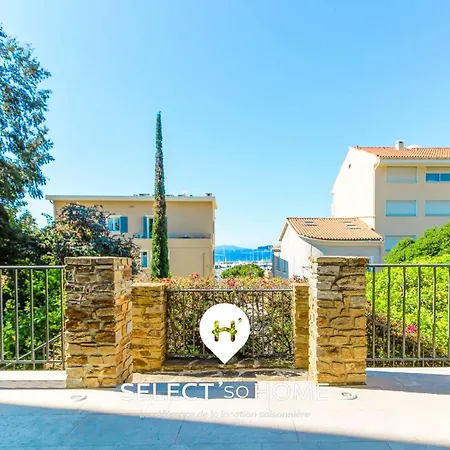 Select'sohome - Pour 8 Avec Jacuzzi, Vue Et Parking A Quelques Pas Du Port Du Lavandou ! - Moun Pantai Ле-Лаванду