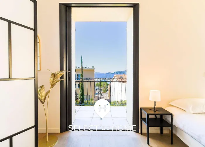 Select'sohome - Pour 8 Personnes Avec Jacuzzi, Vue Et Parking A Quelques Pas Du Port Du Lavandou ! - Moun Pantai فيلة