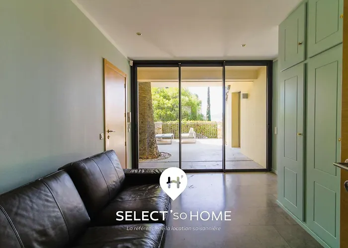 Select'sohome - Pour 8 Personnes Avec Jacuzzi, Vue Et Parking A Quelques Pas Du Port Du Lavandou ! - Moun Pantai Villa