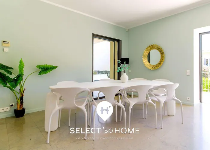 Select'sohome - Pour 8 Personnes Avec Jacuzzi, Vue Et Parking A Quelques Pas Du Port Du Lavandou ! - Moun Pantai Villa *