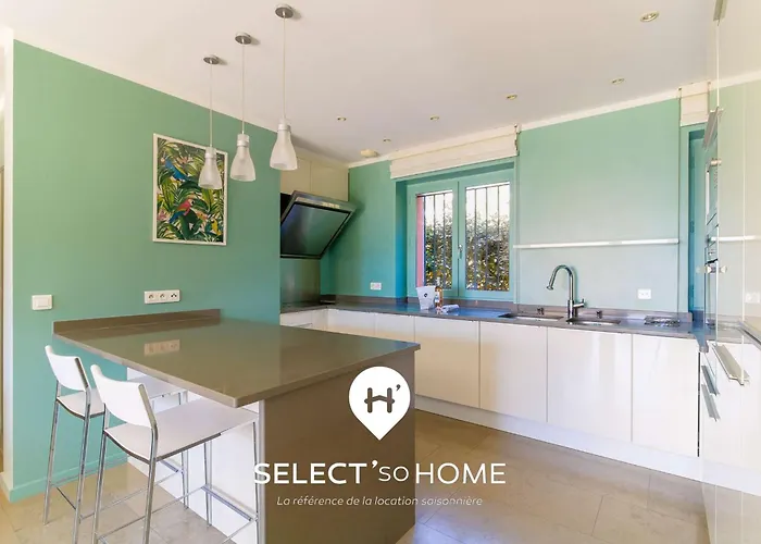 Select'sohome - Pour 8 Personnes Avec Jacuzzi, Vue Et Parking A Quelques Pas Du Port Du Lavandou ! - Moun Pantai