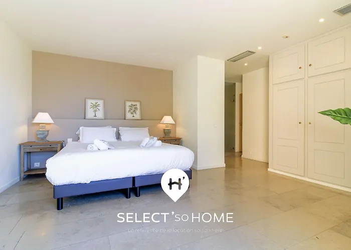 Select'sohome - Pour 8 Personnes Avec Jacuzzi, Vue Et Parking A Quelques Pas Du Port Du Lavandou ! - Moun Pantai * لو لا فاندو